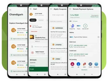 Uengage Brand App cart