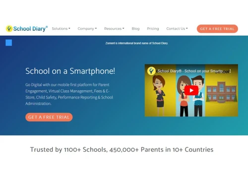 school diary homepage