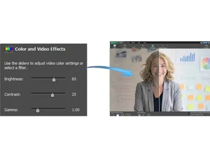Debut Video Capture Color Adjustments