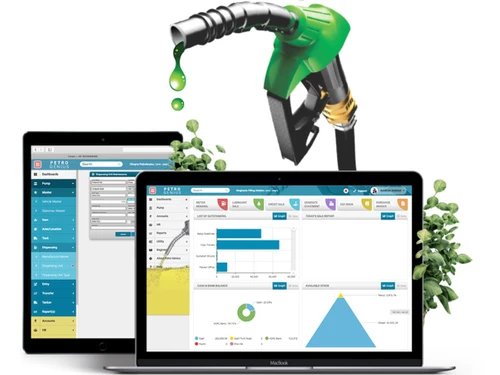 Petrol Pump Software-Dashboard