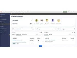 BrainCert dashboard