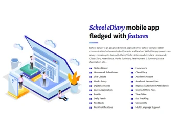 SCHOOL ON WEB-features