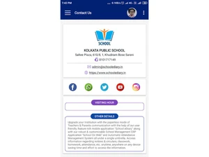 school ediary-contact