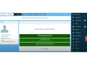 mend telemedicine-visit