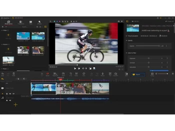 VideoProc Vlogger trim and crop