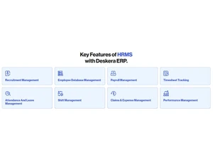 Deskera HRMS key features