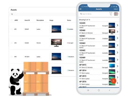 ProTrack Fixed Asset Management-Assets Android UI