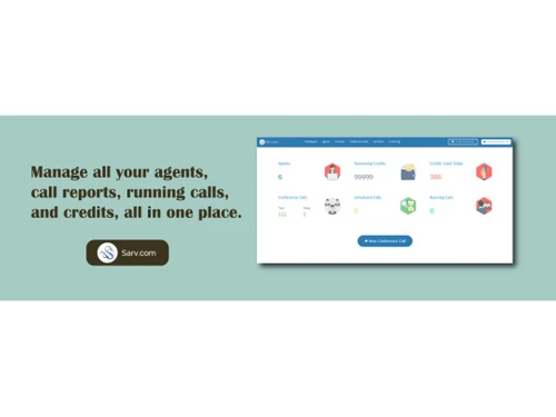 sarv audio conferencing call report