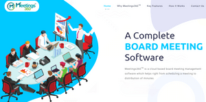 meetings 360 webpage