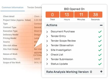 tactive construction erp-informations