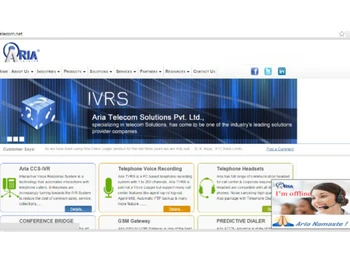 aria nameste dashboard