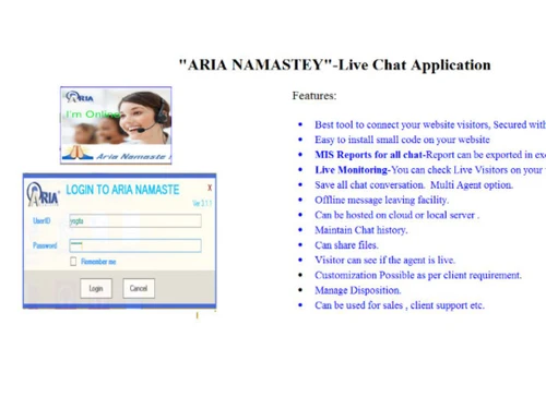aria nameste chat