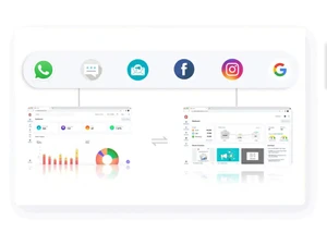 qnvert email & sms marketing solution dashboard