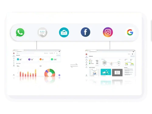 qnvert email & sms marketing solution dashboard