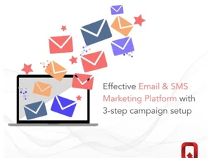 qnvert email & sms marketing solution step