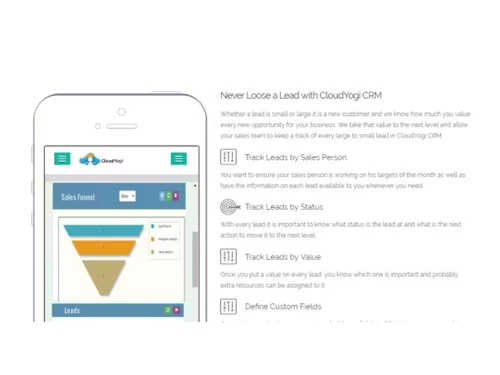 cloudyogi-crm-graphs