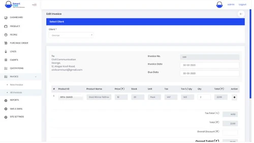 Coderobotics Smart CRM