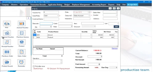 Aspscripts Accounting software