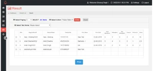 aspscripts online exam result