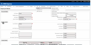 Aspscripts Property Management employee master