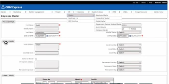 Aspscripts Property Management employee master
