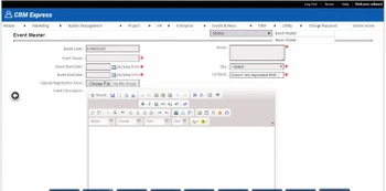 Aspscripts Property Management event master