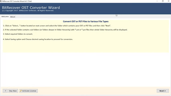 bitrecover dashboard