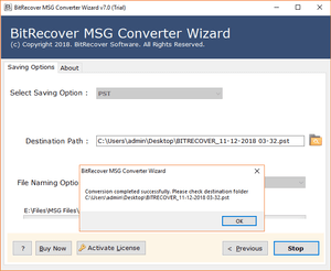 MSG Converter Wizard