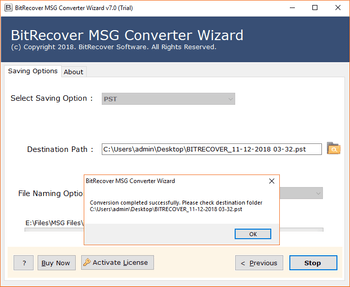 MSG Converter Wizard