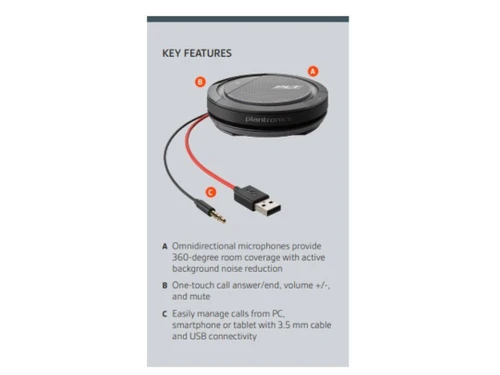 Plantronics Calisto 5200 key features
