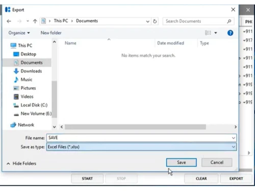 mink infotech data extraction system document