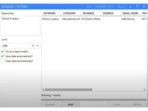 mink infotech data extraction system extrax