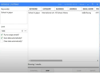 mink infotech data extraction system extrax