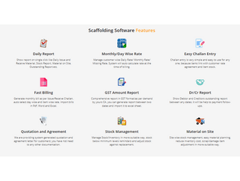 Trigent Scaffolding Management Software business solutions