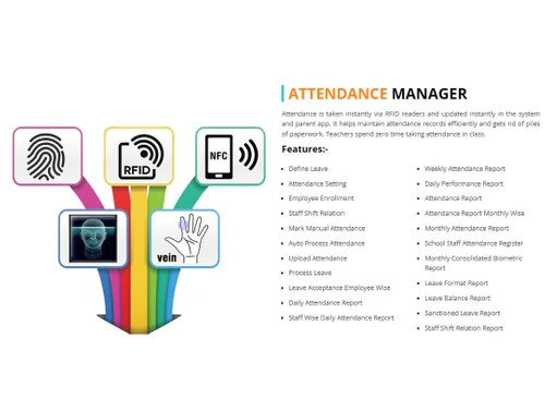 trigent eschool erp attendance manager