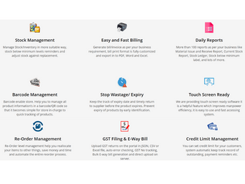 Trigent Restaurant software features