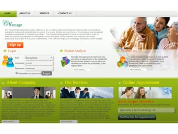 coelentera hospital management-login