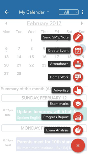 myclassroom calender