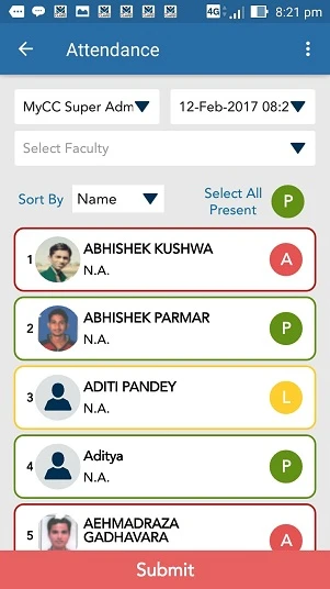 myclassroom attendance