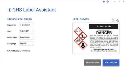 labelsuite preview