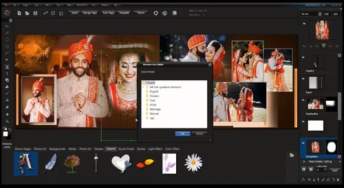 Album Sense cc wedding photoshoot