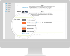 Media Shuttle colour scheme