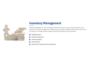 Aarvi Real Estate Solution inventory management