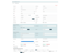 Aarvi Society Management System-members detail