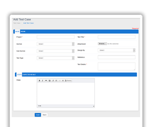 Aarvi Task Management System test case
