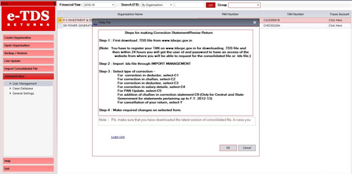 Taxmann e-TDS Returns help file