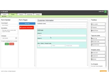 visitrack-dashboardpage