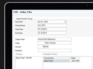 AttendHRM Payroll salary period