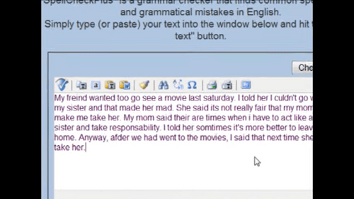 spellcheckplus check