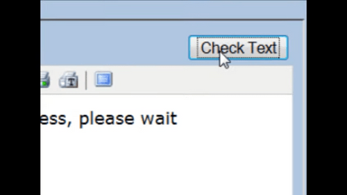 spellcheckplus checktext